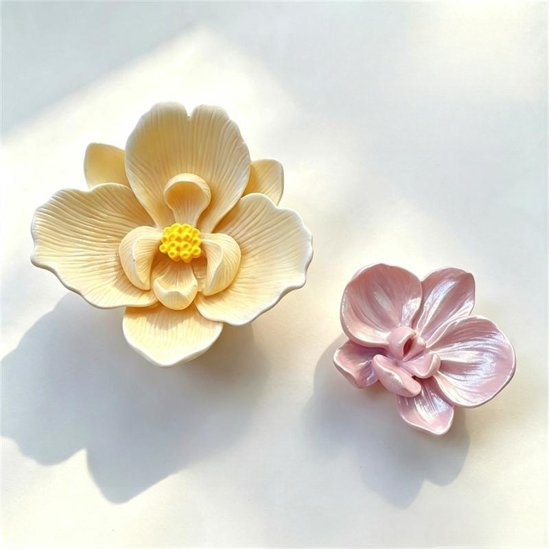3D Printing Vase - 3D Butterfly Orchid Silicone Mold Flower