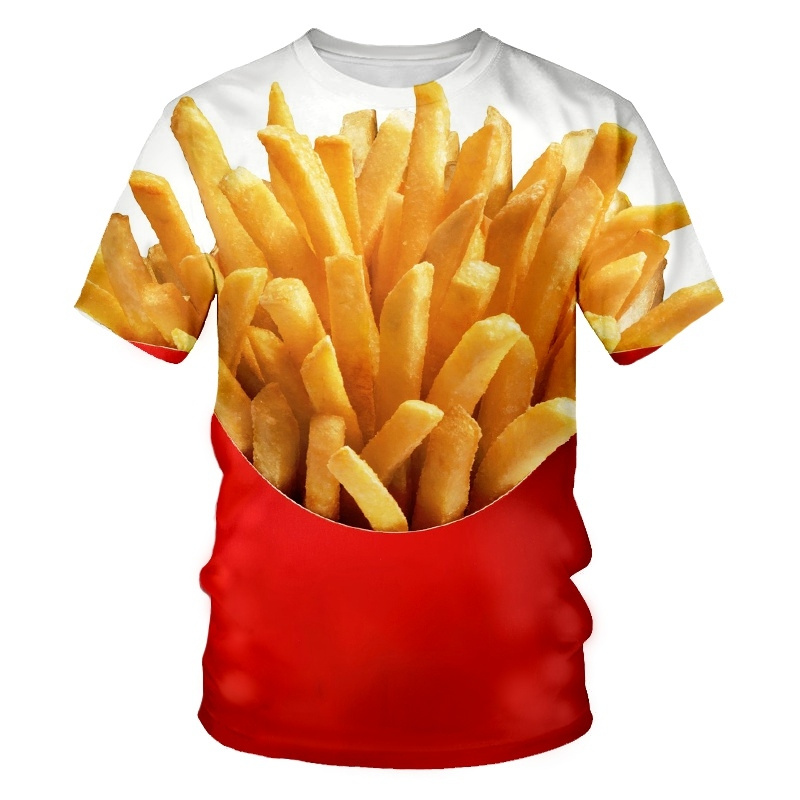 3D Printing In Food - Creative Food Pattern T Shirts Hamburg