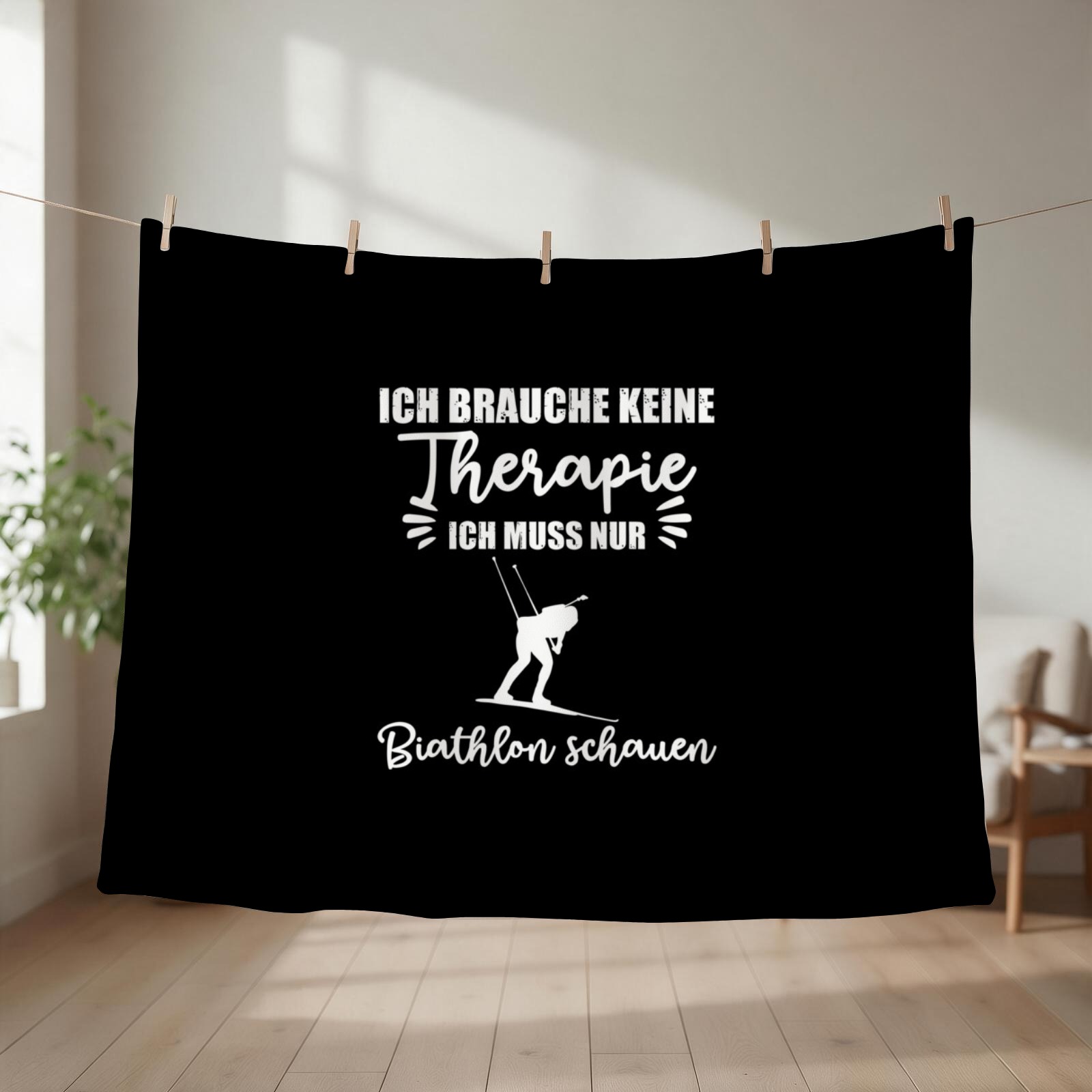 3D Printing Result - Biathlon therapy results biathlon Throw Blanket