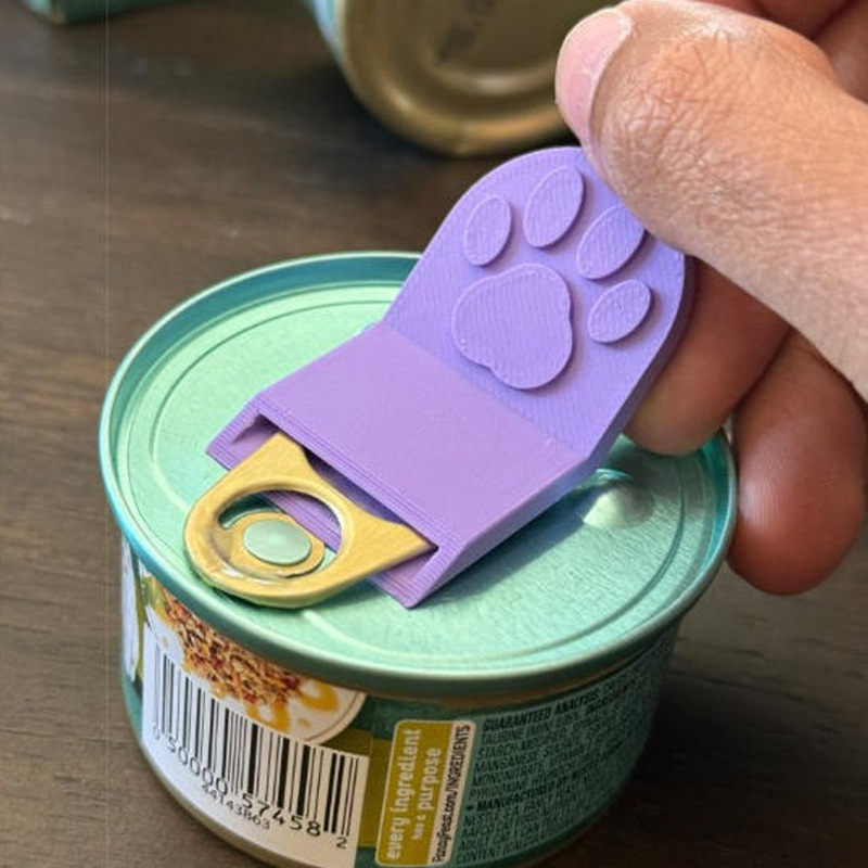 3D Printing In Food - 3D Printed Creative Cat Paw Shaped