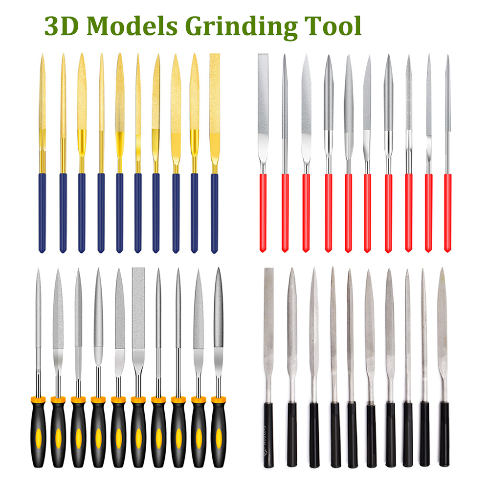 3D Printing Files - Engraving Grinding File Needle Deburring Kit