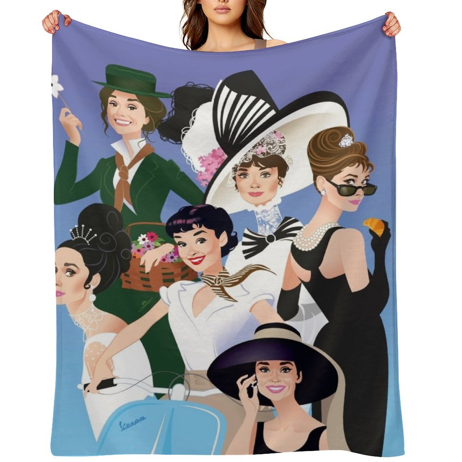 3D Printing Icon - Style Icon Throw Blanket Blankets For