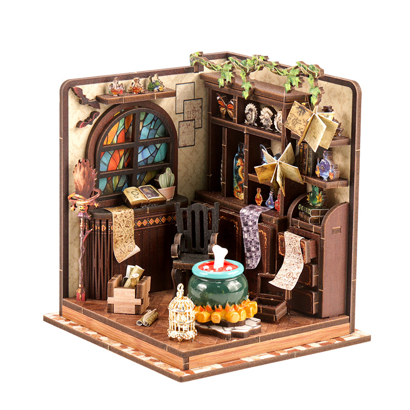 3D Printing House - DIY Wooden Miniature Model Kit Magic