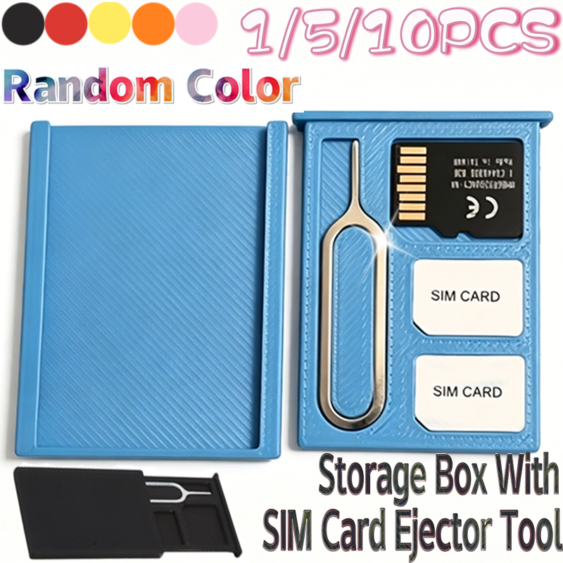 3D Printing Card - Portable PLA Memory Card Storage Holder
