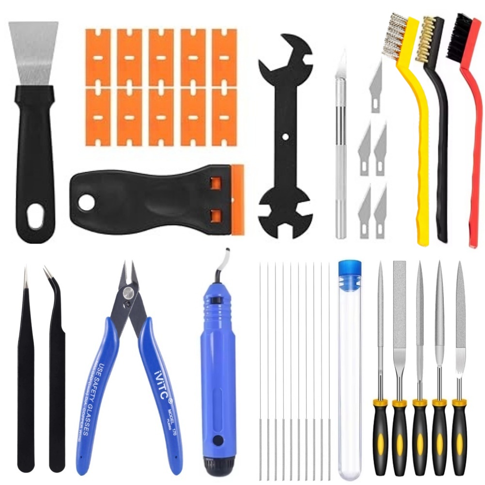 40PCS 3D Printer Tools, Scrape - 3D Printing File Free 评论和价格