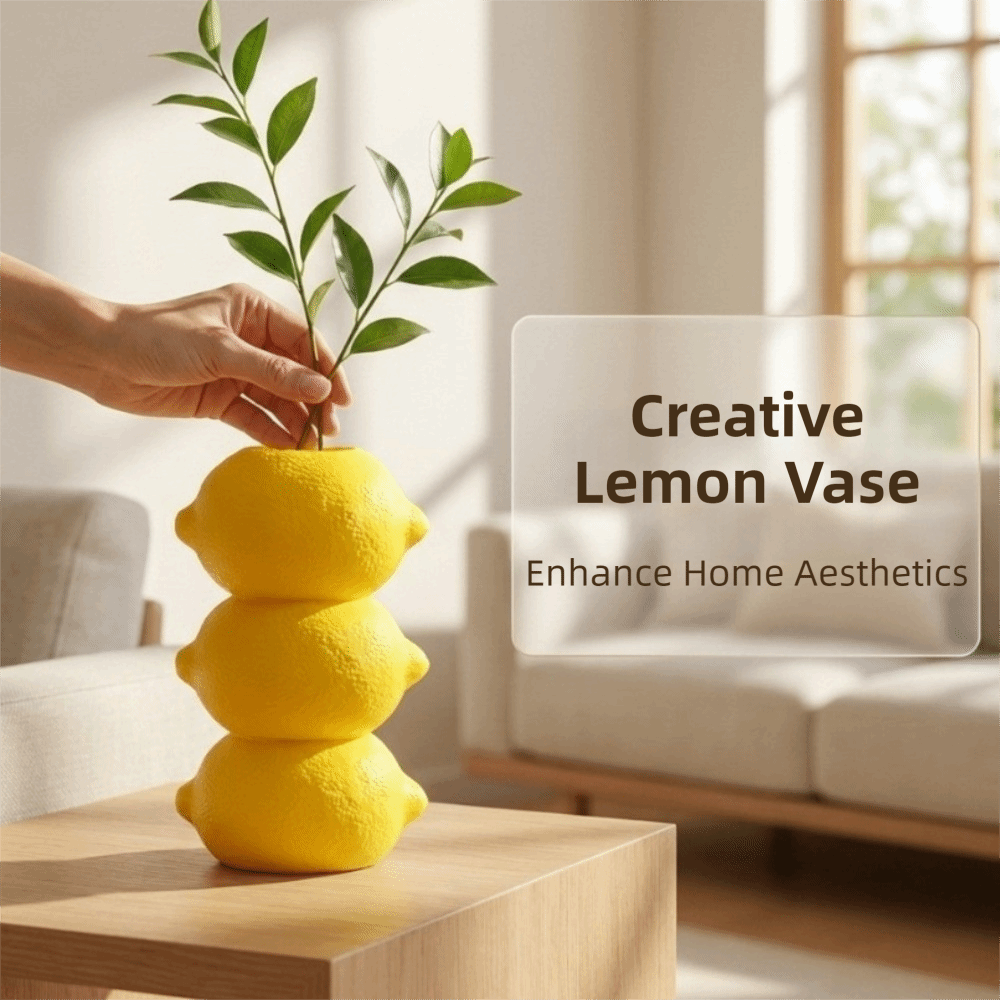 Fashion 3D Printing Lemon Vase - 3D Printing Vase 评论和价格
