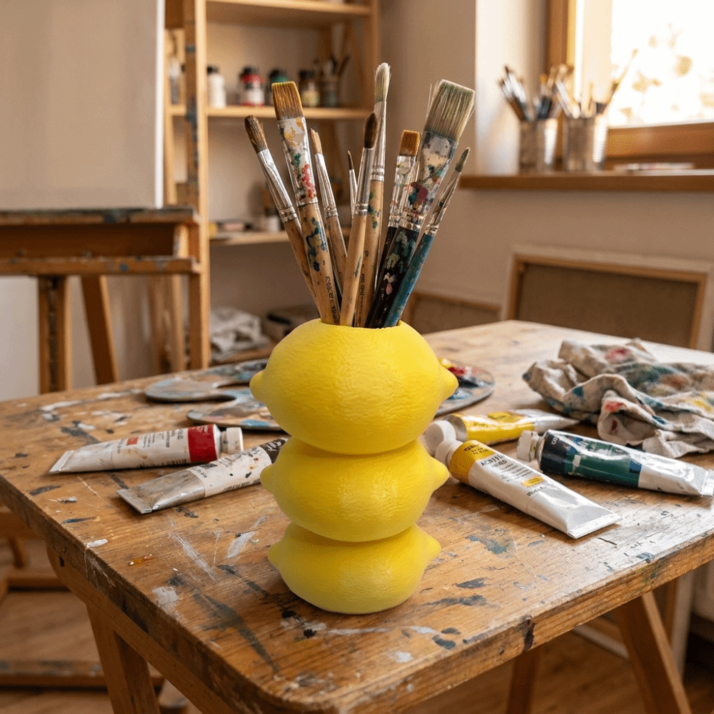 Fashion 3D Printing Lemon Vase - 3D Printing Vase 评论和价格