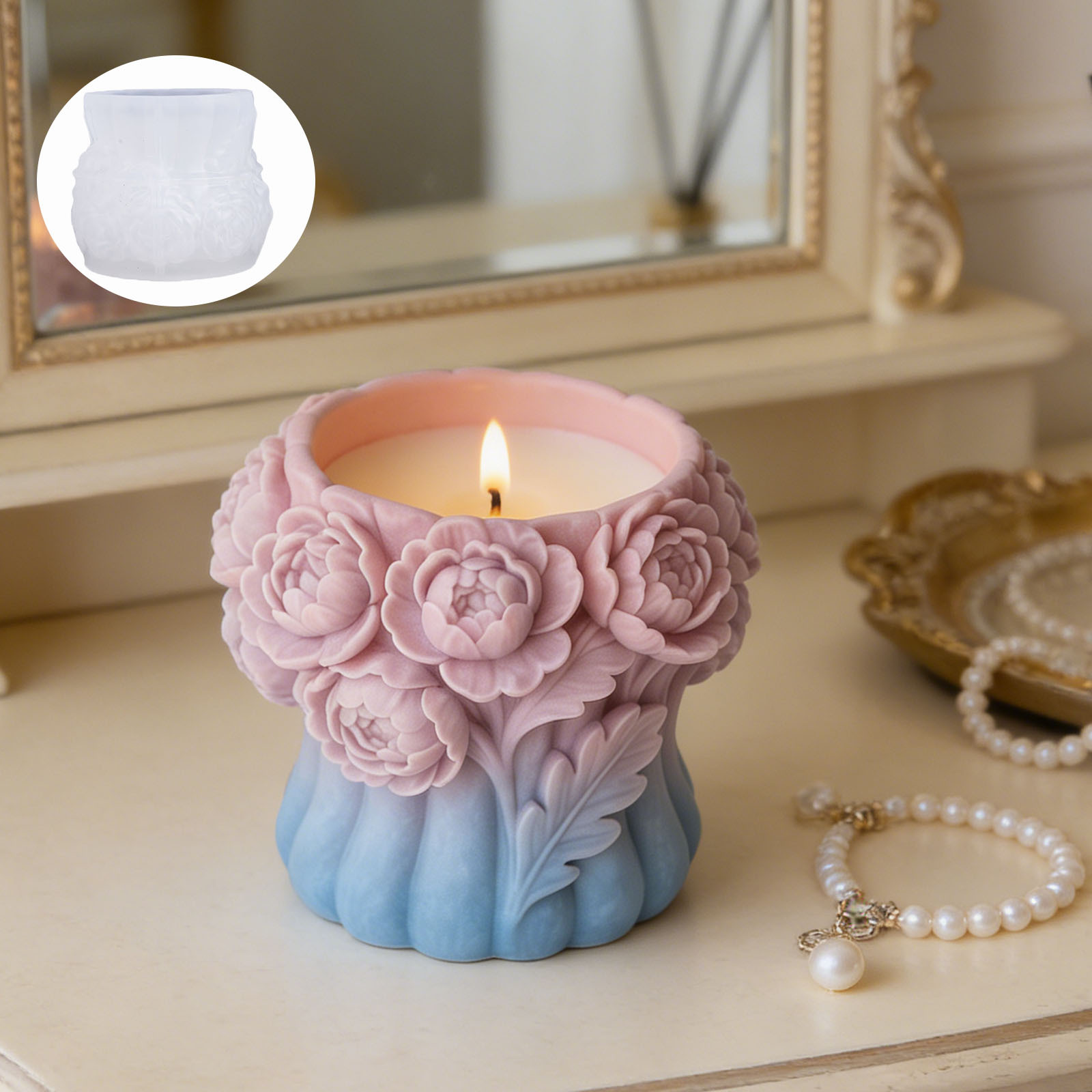3D Flower Vase Silicone Mold L - 3D Printing Vase 评论和价格