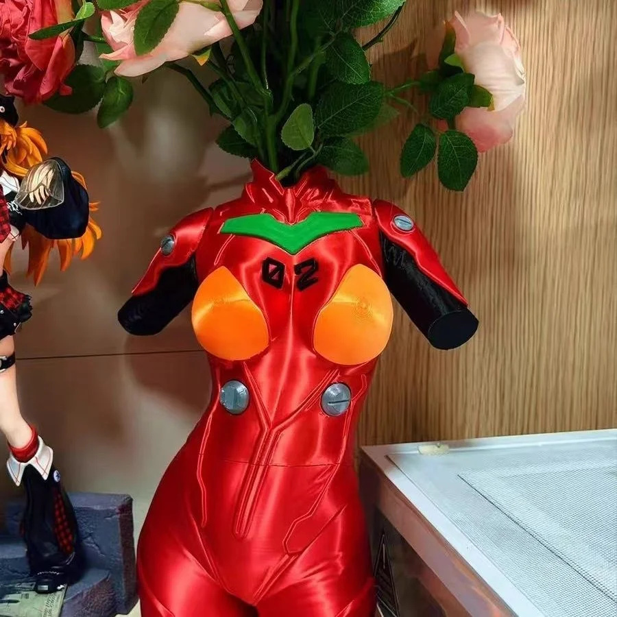 Asukad evaing 3D Printed Anime - 3D Printing Vase 评论和价格