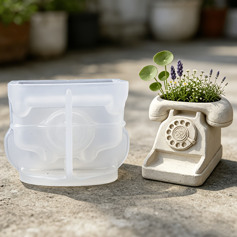 3D Vintage Rotary Telephone Su - 3D Printing Vase 评论和价格