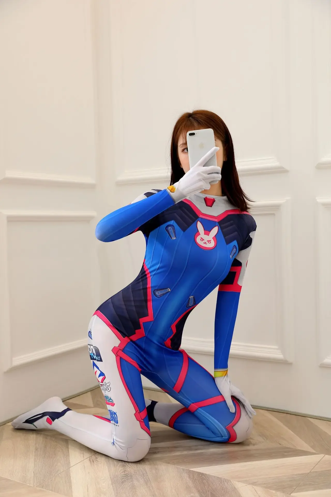 Game Dva Cosplay Jumpsuit Cost - 3D Printing Game 评论和价格