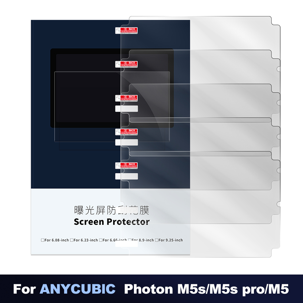 5PCS Screen Protector,3D Print - 3D Printing House Machine 评论和价格