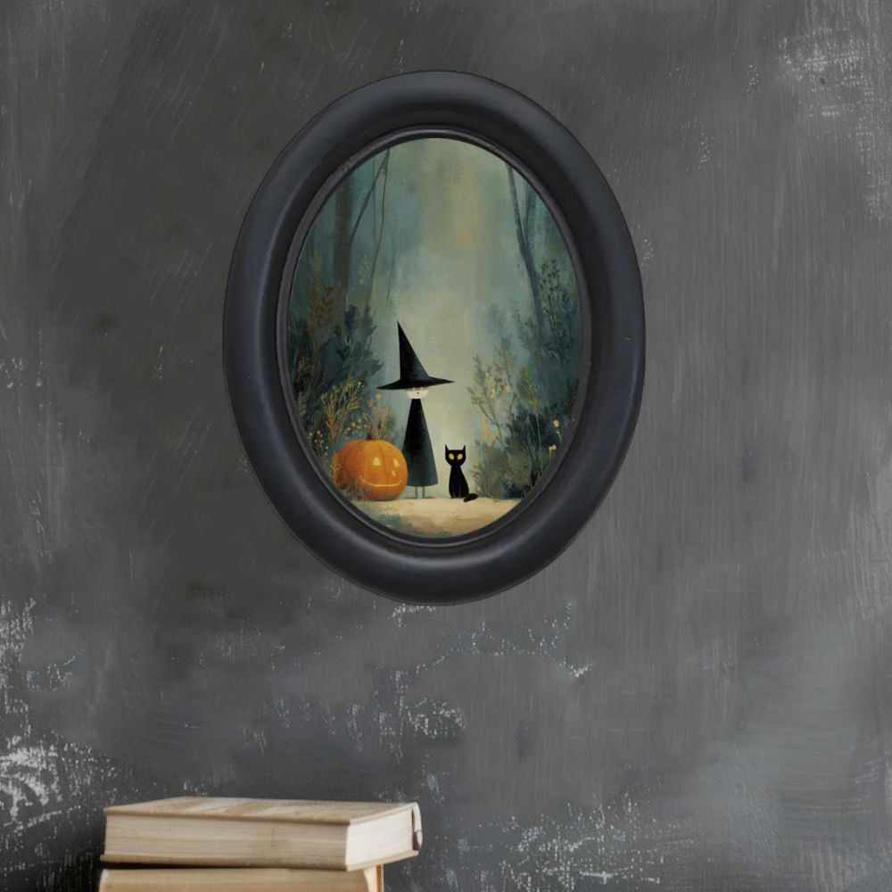 A 3D Vintage Halloween Witch a - 3D Printing House 评论和价格