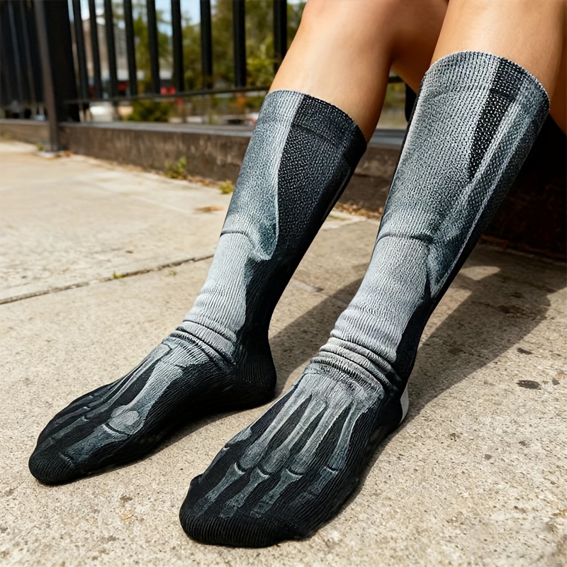 3D Skeleton X-Ray Crew Socks M - 3D Printing X Ray 评论和价格