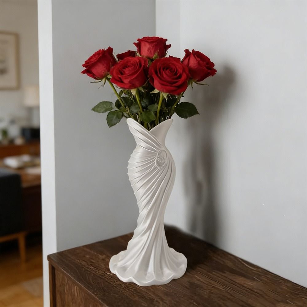 Gown-Shaped 3D Printed Flower  - 3D Printing Vase 评论和价格