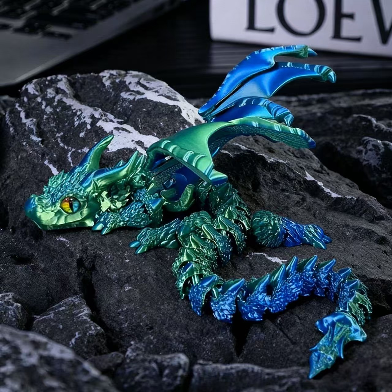 3D Printed Wyvern Dragon with  - 3D Printing Game 评论和价格