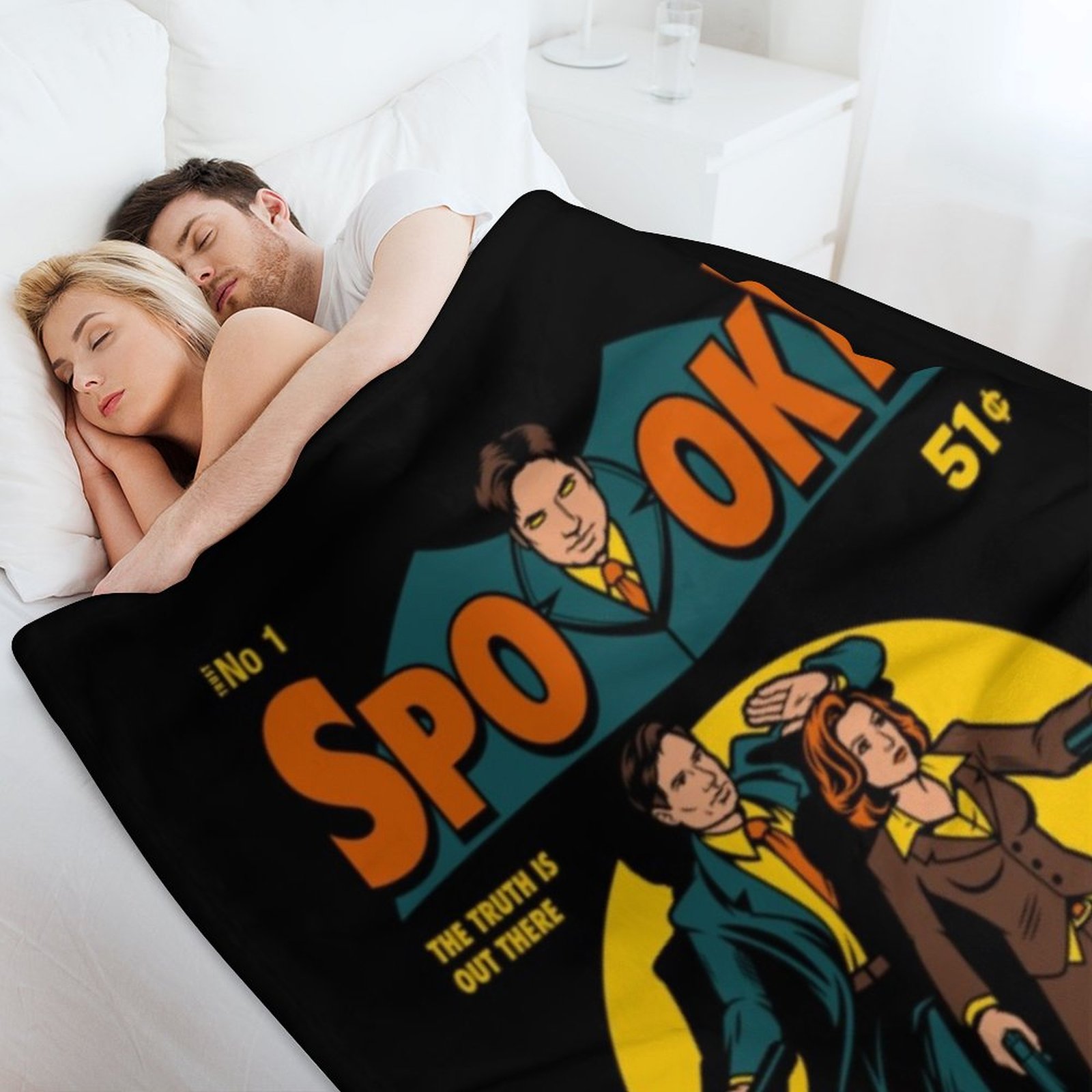 X Files, Spooky Comic Throw Bl - 3D Printing File Free 评论和价格
