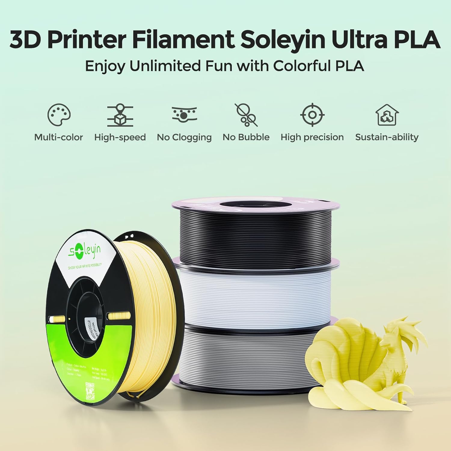 Creality Premium PLA 3D Printe - 3D Printing Result 评论和价格