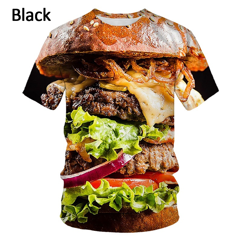 Food Steak Hamburger Graphic T - 3D Printing In Food 评论和价格