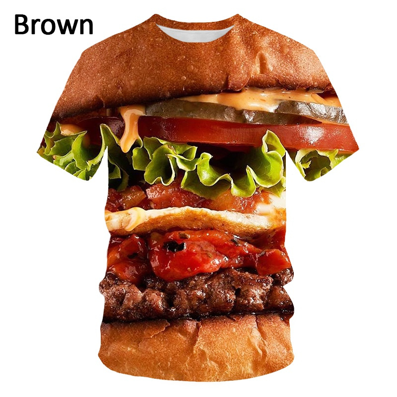 Food Steak Hamburger Graphic T - 3D Printing In Food 评论和价格