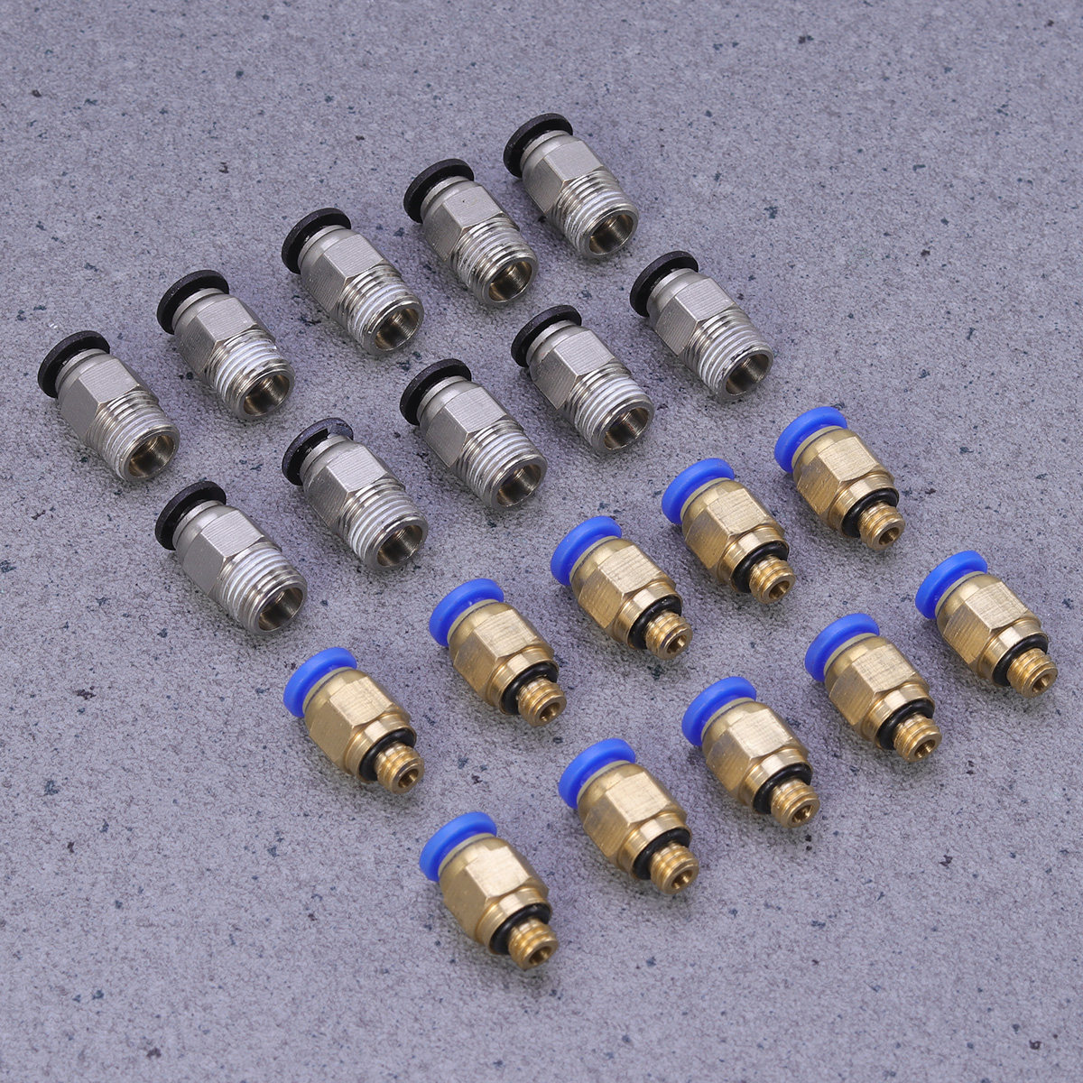 20Pcs Pneumatic Push Connector - 3D Printer Extruder 评论和价格