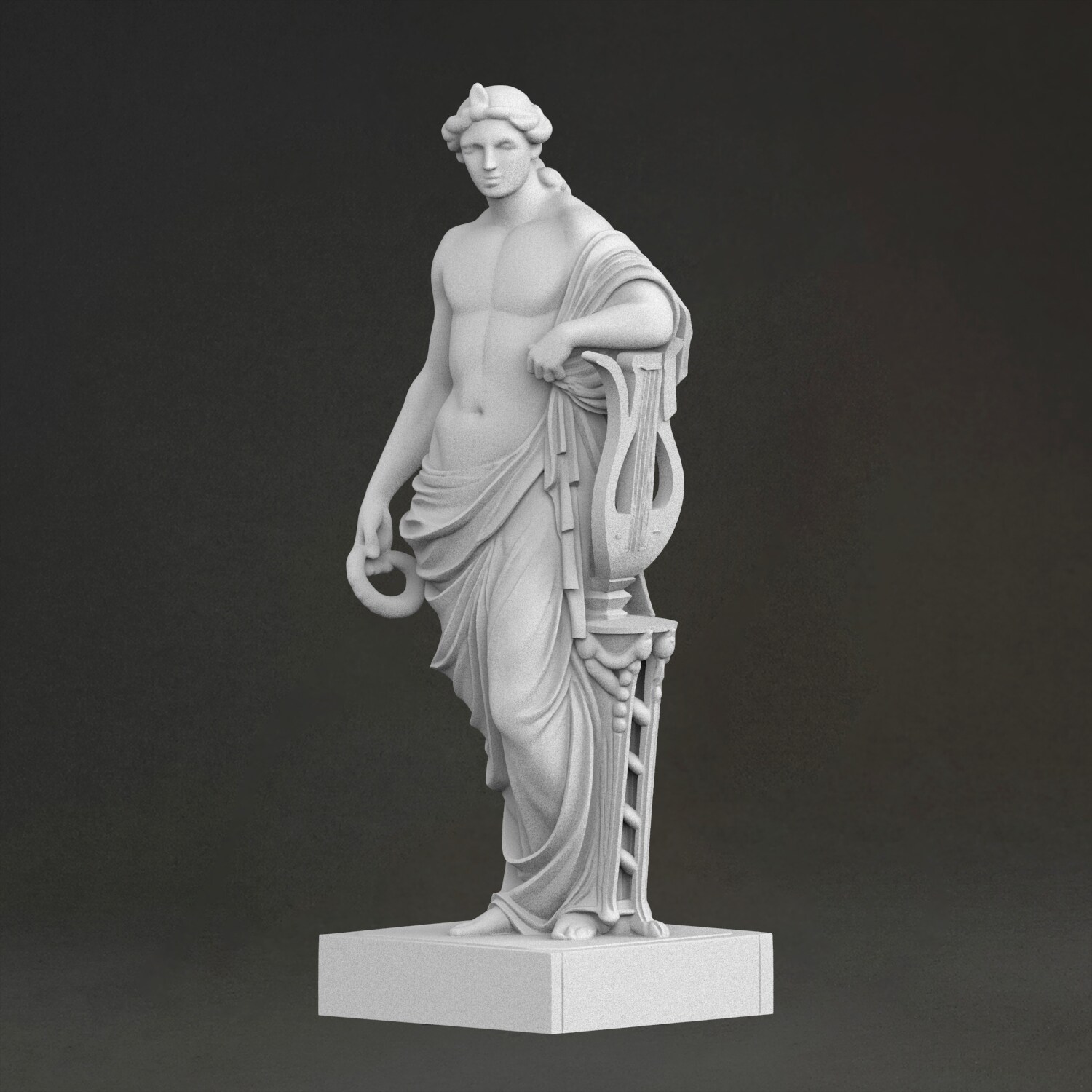 'Apollo, the sun god' Sculptur - 3D Printing Resin 评论和价格