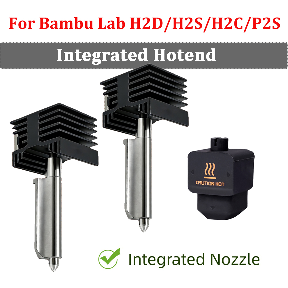 New Integrated Hotend For Bamb - Nozzle 0.4Mm Hardened 评论和价格