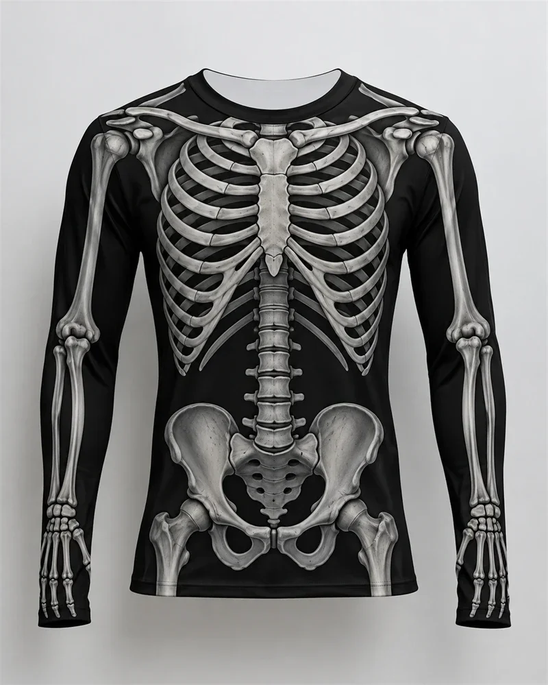 Men's 3D Realistic X-ray Skele - 3D Printing X Ray 评论和价格