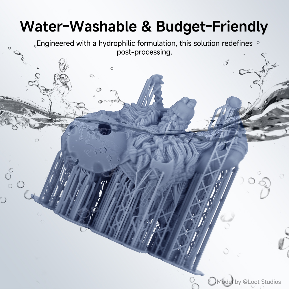 ANYCUBIC Water-Wash Resin For  - 3D Printing House Machine 评论和价格