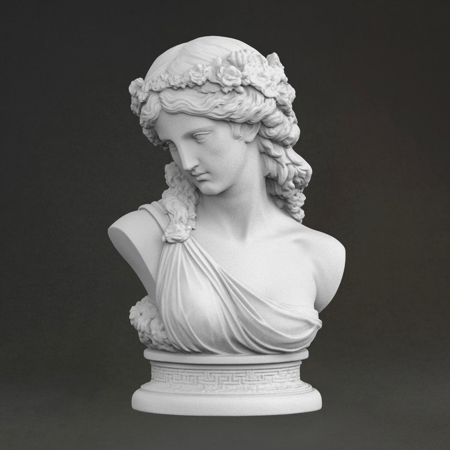 'Bust of Ariadne' Sculpture, 3 - 3D Printing Resin 评论和价格