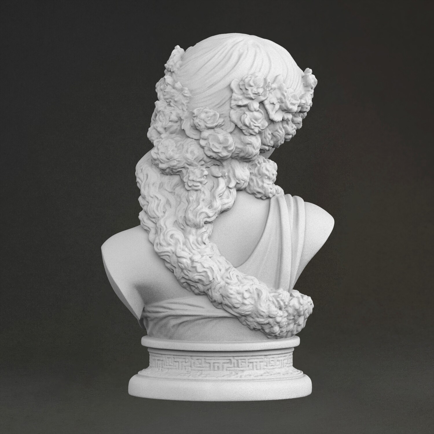 'Bust of Ariadne' Sculpture, 3 - 3D Printing Resin 评论和价格