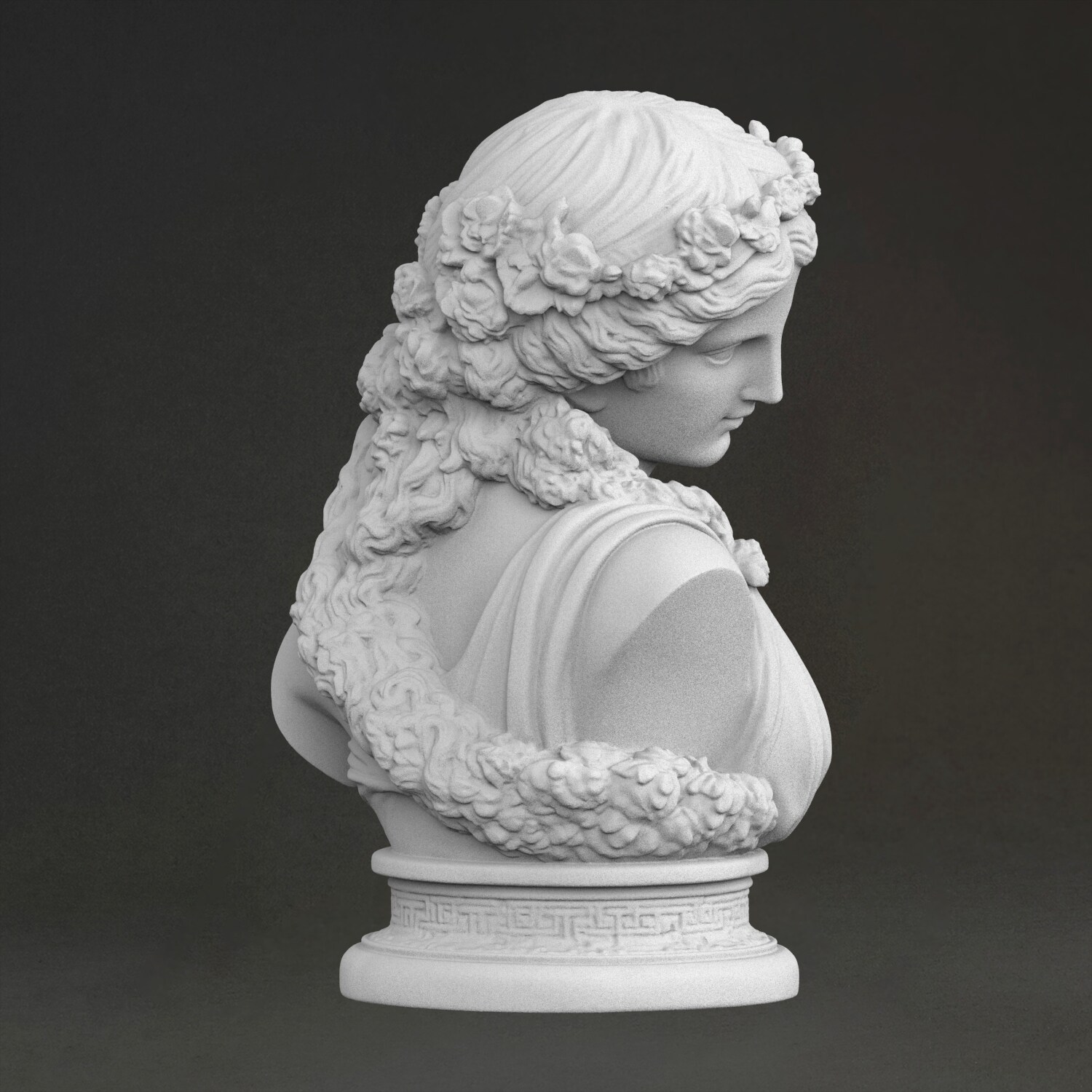 'Bust of Ariadne' Sculpture, 3 - 3D Printing Resin 评论和价格