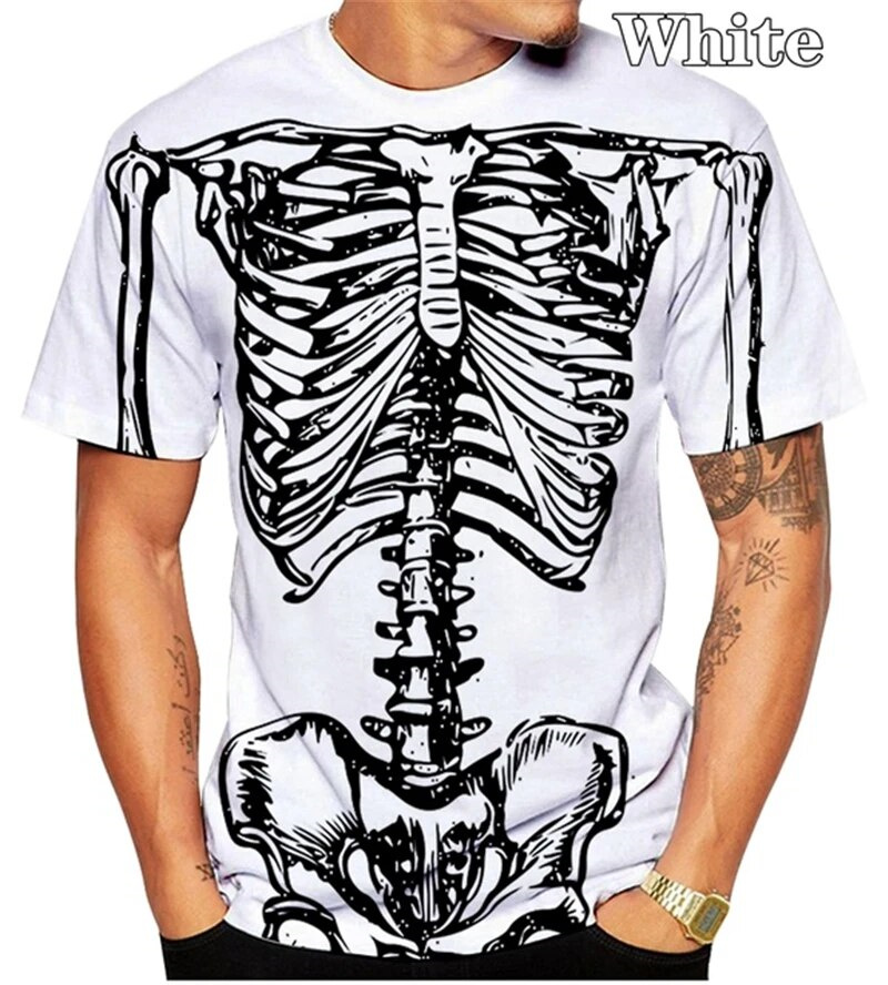 Horror Skull Skeleton Graphic  - 3D Printing X Ray 评论和价格