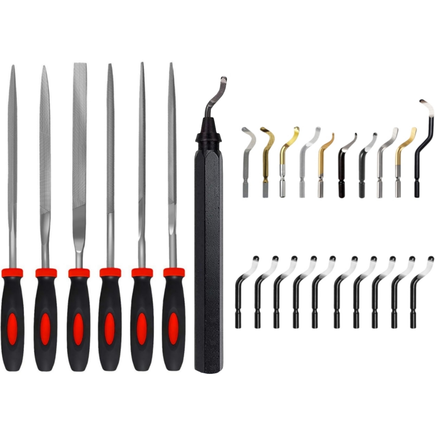 27PCS Deburring Tool Set with  - 3D Printing File Free 评论和价格