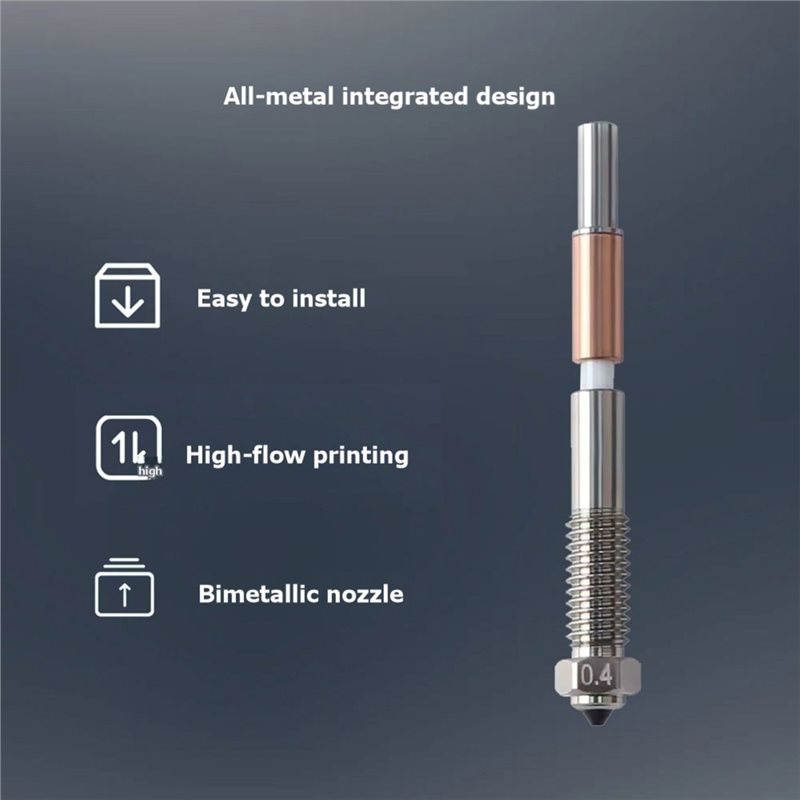 A13E-For QIDI Plus 4 5Pcs Repl - Nozzle 0.4Mm Hardened 评论和价格
